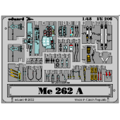 Photo-etched: Me 262A Schwalbe (Tamiya kit).