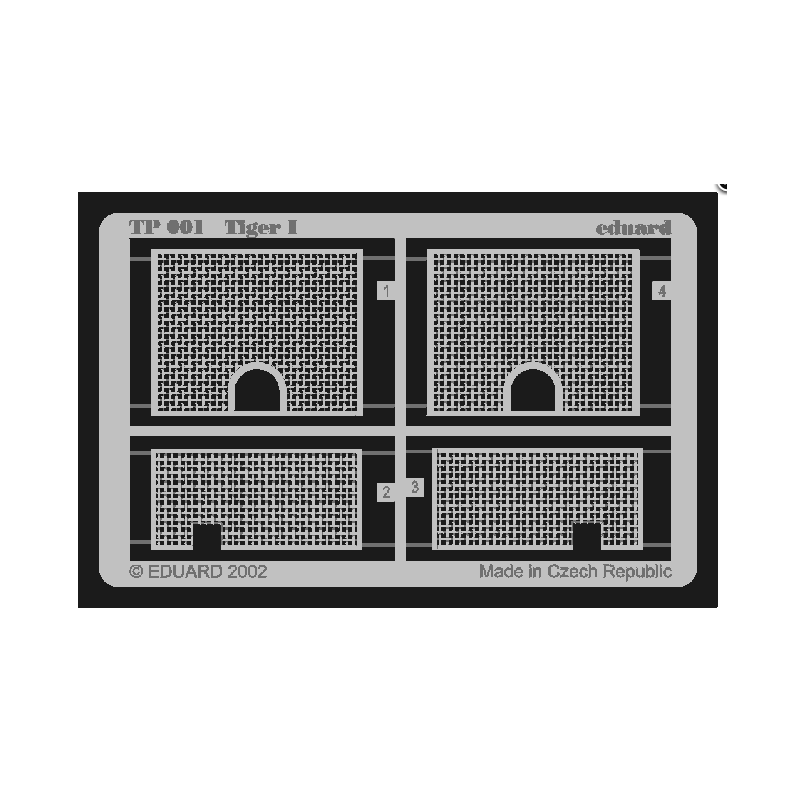 Fotograbado: Tiger I (kit Academy).