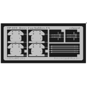 Photodécoupée : Porte-tambours US (kit TAMIYA).