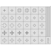 Maske: Deutsch kreuzt 1 früh.