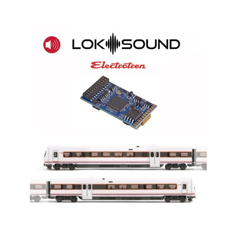 Decoder con sonido para el TRD. ER301STRD Decoder con sonido para el TRD. ER301STRD