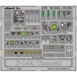 Photo-etched: F-14A (Hasegawa kit).