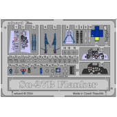 Fotogeätzt: Su-27 Flanker B (Bausatz HASEGAWA/REVELL).