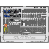 Fotogeätzte Folie: CR 42 Falco ( Italeri Kit).