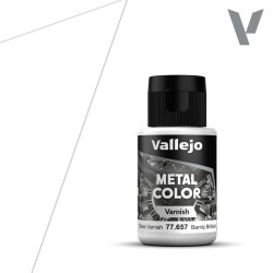 Metal gloss varnish.