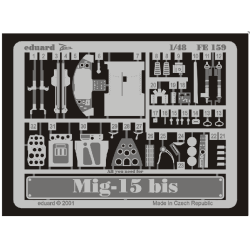 Photo-etched: MiG-15bis (Tamiya kit).