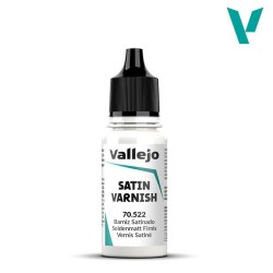 Satin varnish 18 ml.