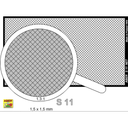 Filets et plaques perforés (18 modèles - 80x45 mm).