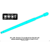 Canon allemand de 75 mm pour Pz VI F2 ou G.