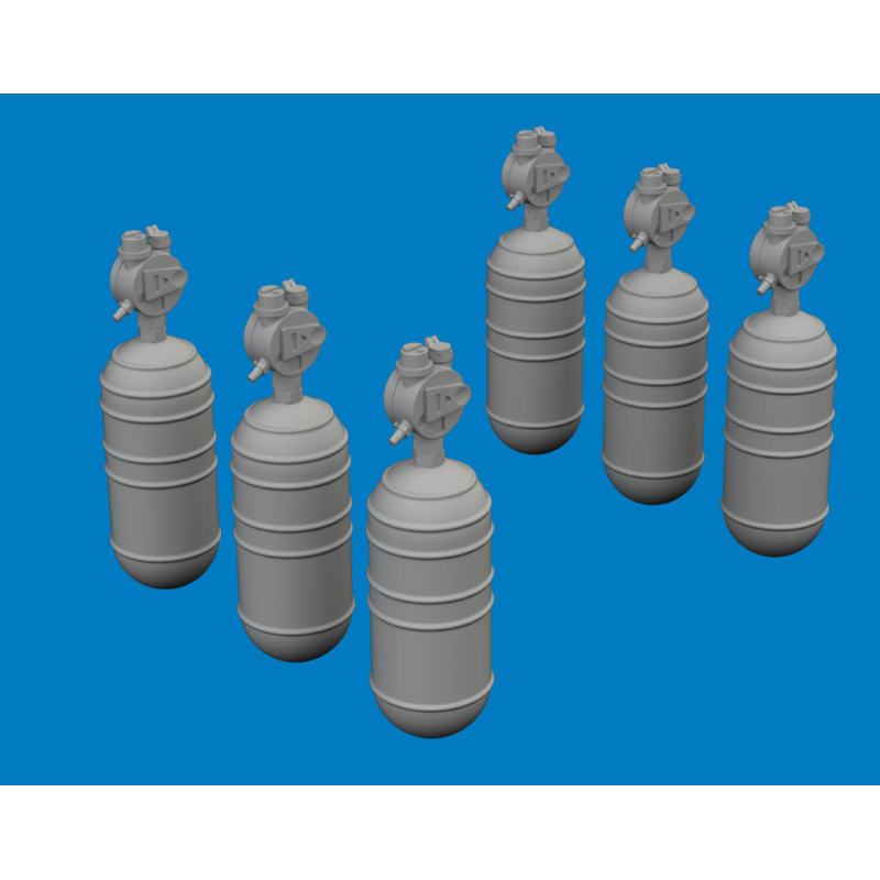 Stampa Pompa di ossigeno USAAF A6 della seconda guerra mondiale.