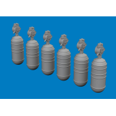 WWII USAAF oxygen cylinder A-6 print.