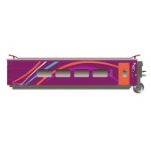 Set di 3 carrozze del treno ad alta velocità "AVLO". RENFE.