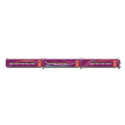Set mit 3 Hochgeschwindigkeitszugwagen "AVLO". RENFE.