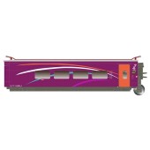 Set mit 3 Hochgeschwindigkeitszugwagen "AVLO". RENFE.