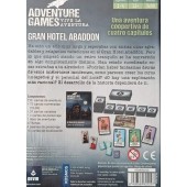 Giochi di avventura. Gran Hotel Abaddon.
