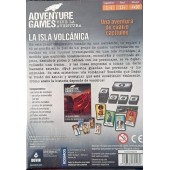 Jogos de aventura. A ilha vulcânica.
