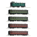 Set mit 5 Stück: "Schnellzug".