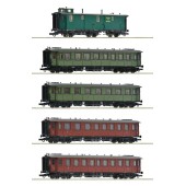 Set de 5 piezas: “Tren expreso”.
