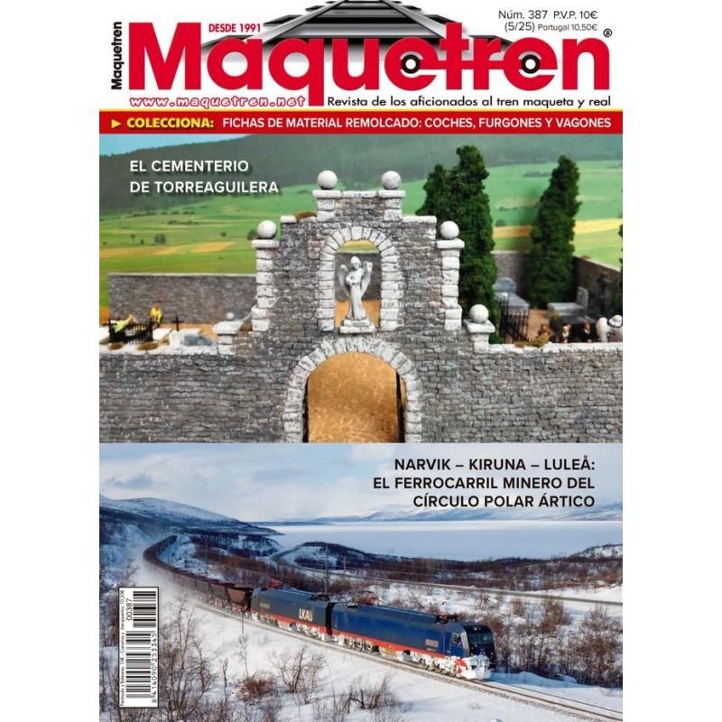 Revista MAQUETREN, nº 387.