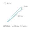 Saw Blades No.27 (x5).