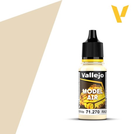 Blanco roto RAL9001 18 ml.