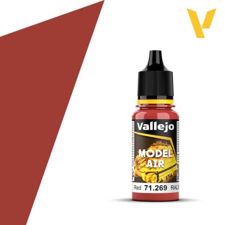 Rojo RAL3000 18 ml.