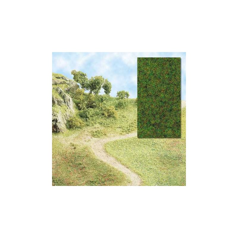 Static grass, spring green. BUSCH 7111