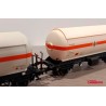 Set of Tanker Wagons PR for Gas, Butano S.A. RENFE.