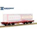 CP Sgmms 021-5 wagon, without load.