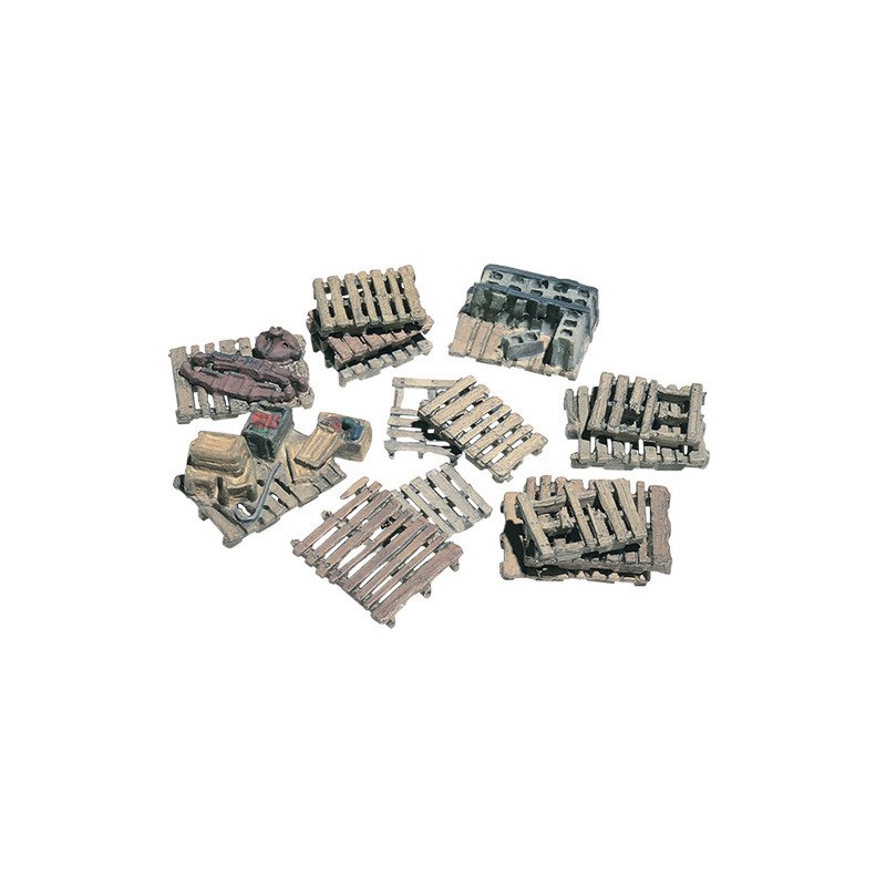 15 Assorted Skids. WOODLAND D204