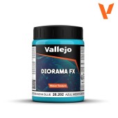 Materiale per creare l'acqua "Blu Mediterraneo".