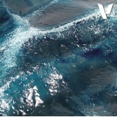 Material para criar água "Azul Mediterrâneo".