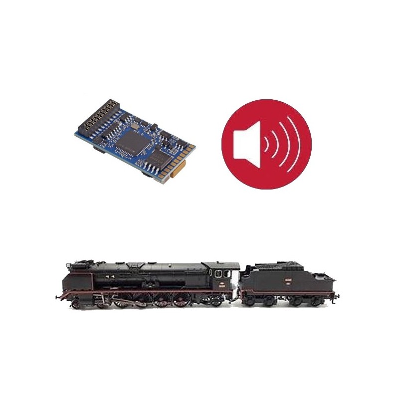 Decoder con sonido para la "Bonita" RENFE 2200.