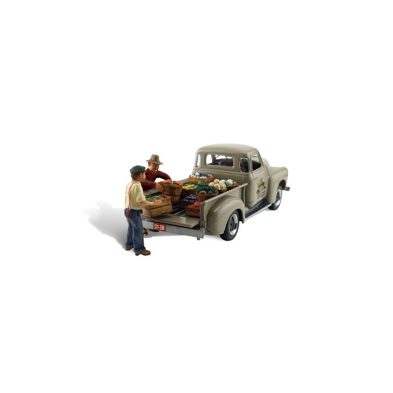 Furgoneta de venta de fruta. WOODLAND AS5561