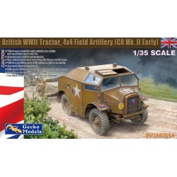 British Tractor, 4x4 Field Artillery.