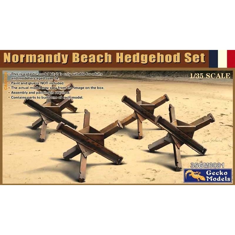 Normandy beach Hedgehod set.