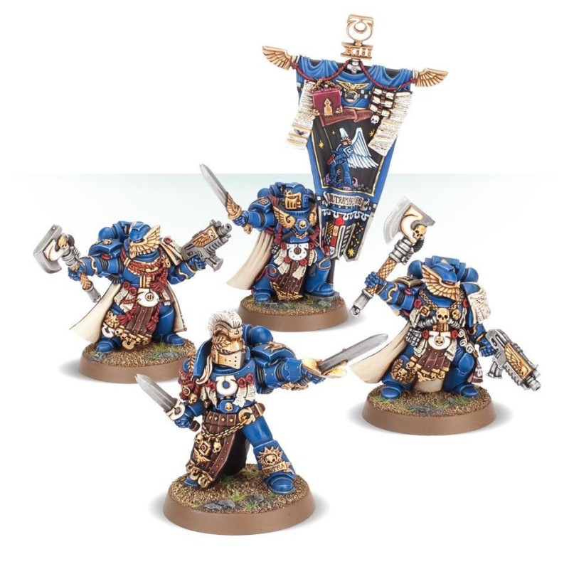 Ehrengarde der Ultramarines.