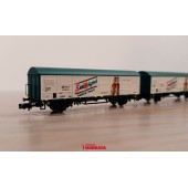 Conjunto de dois vagões JPD ''San Miguel'', RENFE.