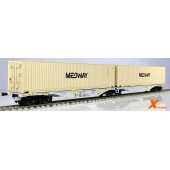 Wagon VTG, avec conteneurs « Medway ».