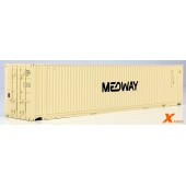 Vagão VTG, com contentores "Medway".