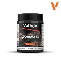 Dark Lava Earth texture, 200ml.