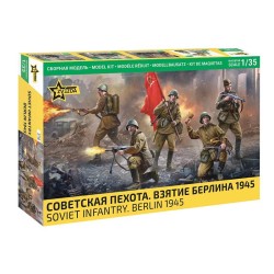 Infanterie soviétique, 1945.