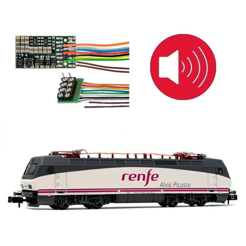 Décodeur avec son pour le 252 RENFE.