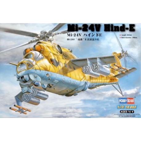 Mi-24V Hind-E. HOBBY BOSS 87220