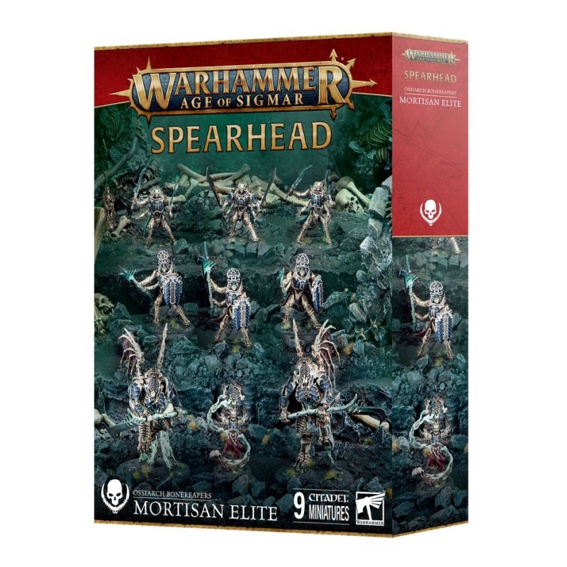 Spearhead: Ossiarch Bonereapers – Mortisan Elite.