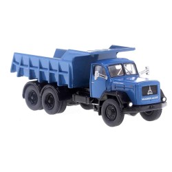 Magirus con volquete, azul.