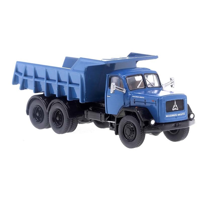 Magirus com basculante, azul.