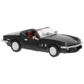 Triumph Spitfire, schwarz.