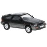 Honda CRX, preto.