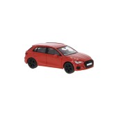 Audi A3, rouge.